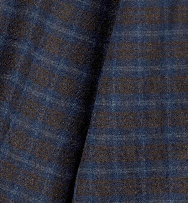 UNITED ARROWS green label relaxing「フラノ パターン ジャストルーズ 長袖 シャツ -2WAYストレッチ-」|シャツ・ブラウス|