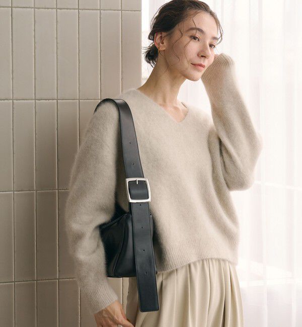 BEAUTY&YOUTH UNITED ARROWS「スクエア ビッグバックル ショルダーバッグ」|ショルダー・メッセンジャー|