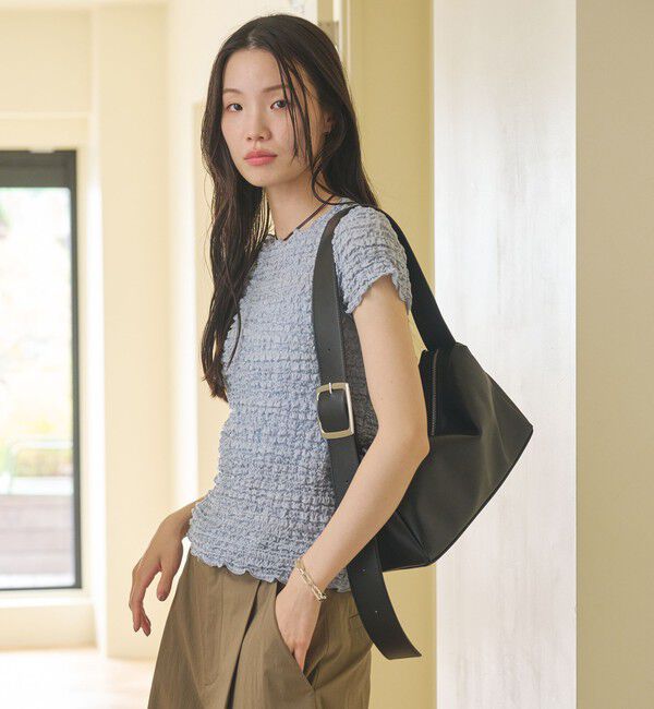 BEAUTY&YOUTH UNITED ARROWS「スクエア ビッグバックル ショルダーバッグ」|ショルダー・メッセンジャー|