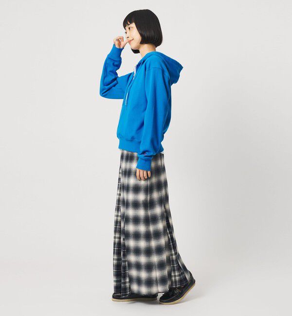 BEAUTY&YOUTH UNITED ARROWS「【別注】＜BIG MAC＞チェック マキシ スカート」|スカート|