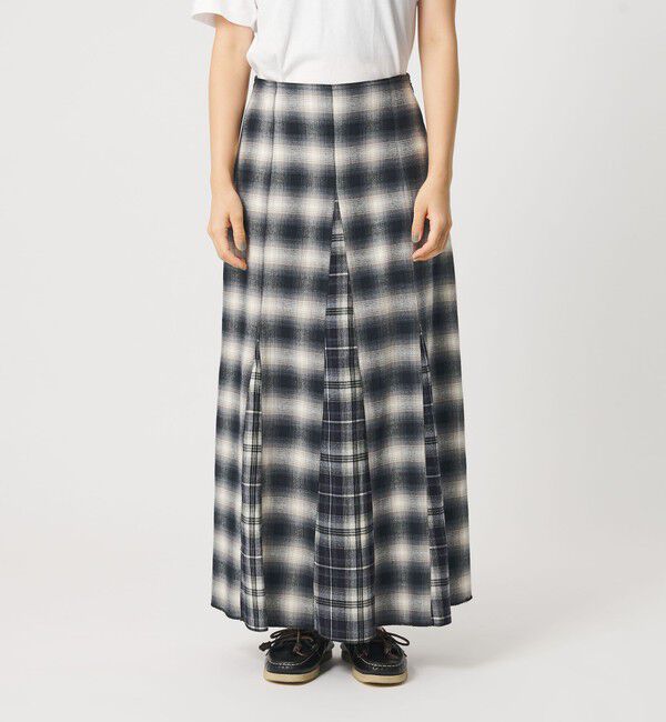 BEAUTY&YOUTH UNITED ARROWS「【別注】＜BIG MAC＞チェック マキシ スカート」|スカート|