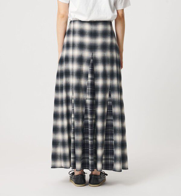 BEAUTY&YOUTH UNITED ARROWS「【別注】＜BIG MAC＞チェック マキシ スカート」|スカート|