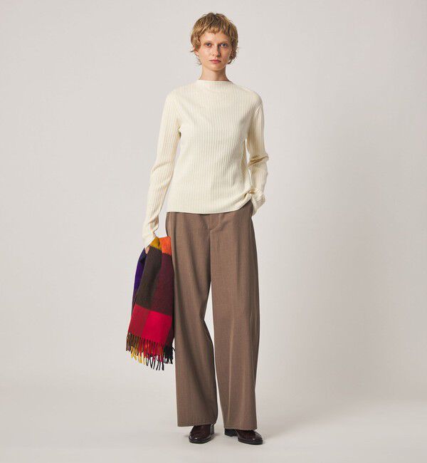 STEVEN ALAN「＜Steven Alan＞コットン カシミヤ ボトルネック ニット」|ニット・セーター|