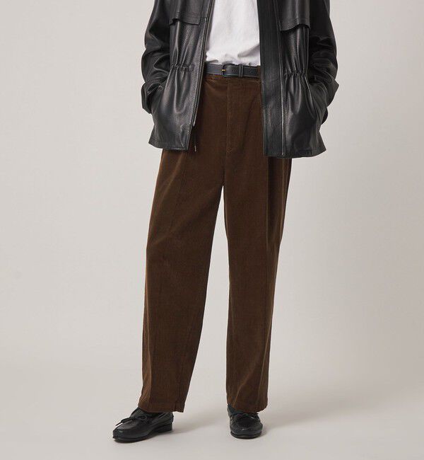 STEVEN ALAN「＜Steven Alan＞ 9W コーデュロイ イン ツープリーツ ドレス トラウザーズ II」|スラックス|