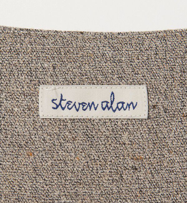 STEVEN ALAN「＜Steven Alan＞ツイードライク ペプラム ブラウス」|シャツ・ブラウス|