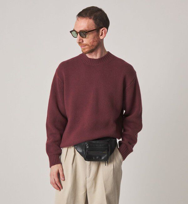 STEVEN ALAN「＜Steven Alan＞ ハミルトンラムズウール モックネック ニット」|ニット・セーター|