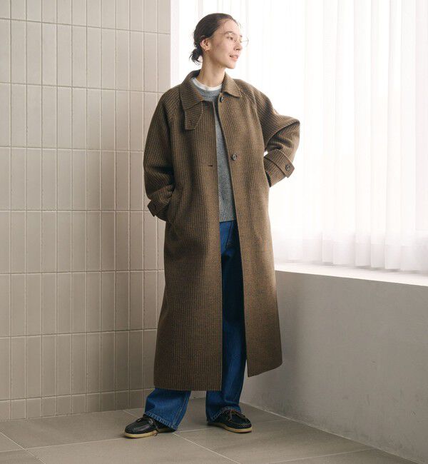 BEAUTY&YOUTH UNITED ARROWS「リバー ステンカラー ロングコート」|ステンカラーコート|