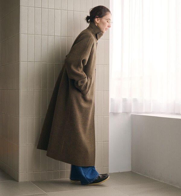 BEAUTY&YOUTH UNITED ARROWS「リバー ステンカラー ロングコート」|ステンカラーコート|