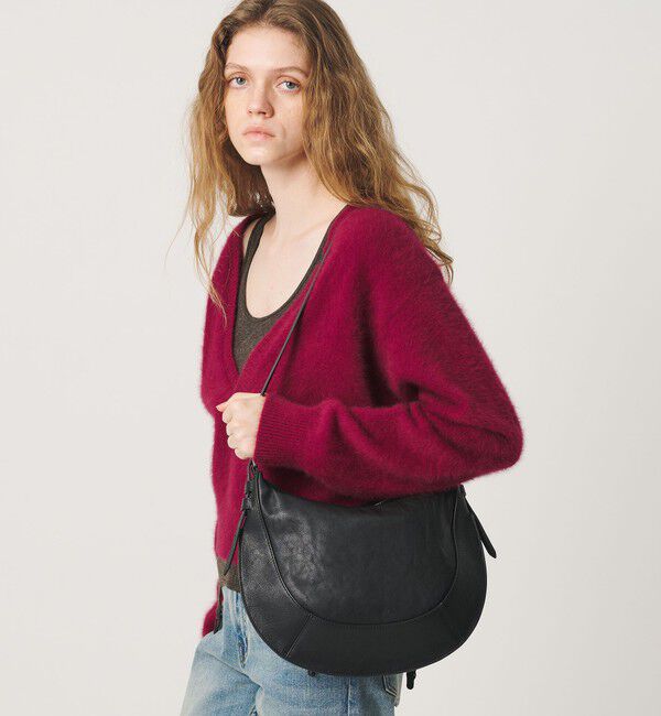 ATTISESSION「＜ATTISESSION＞レザー ラウンド ショルダーバッグ 2WAY」|その他|