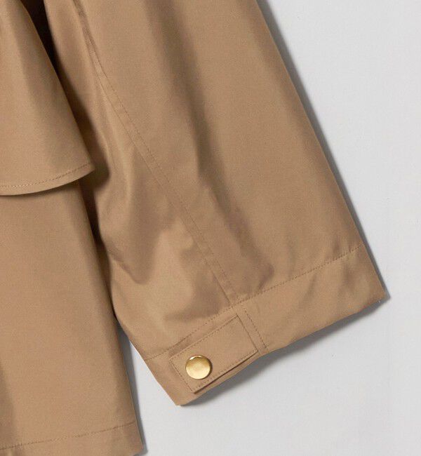 UNITED ARROWS「タフタ ペプラム フリル ブルゾン ‐はっ水‐」|ブルゾン・スタジャン|