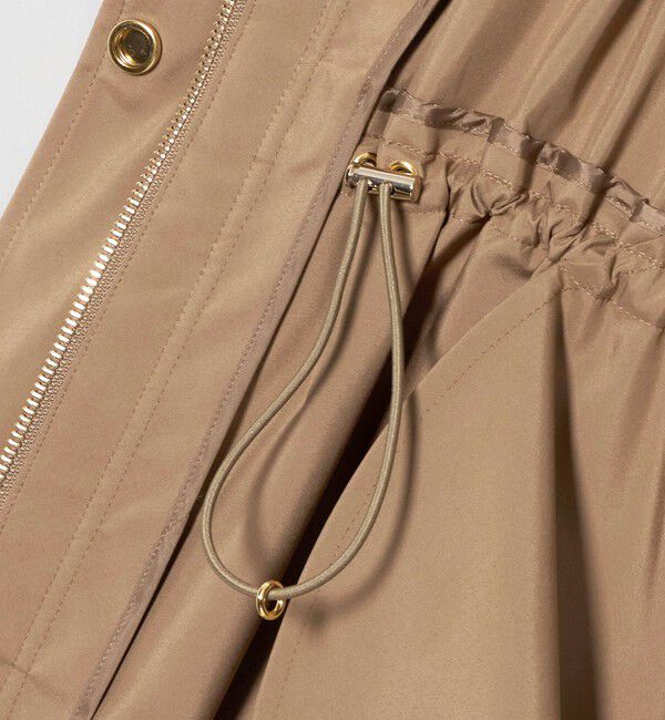 UNITED ARROWS「タフタ ペプラム フリル ブルゾン ‐はっ水‐」|ブルゾン・スタジャン|