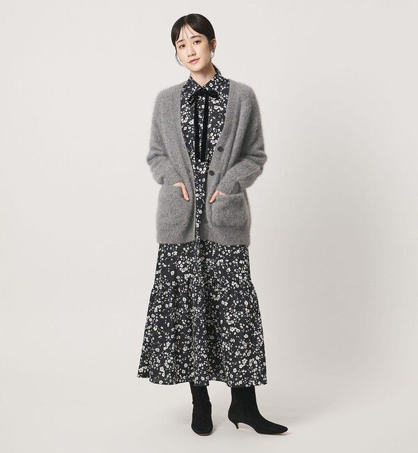 UNITED ARROWS「フォックスカシミヤ ミドル カーディガン」|カーディガン|