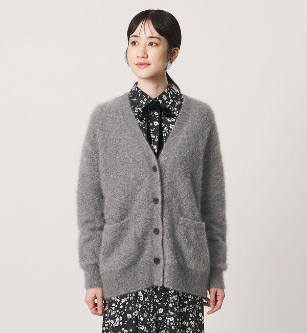 UNITED ARROWS「フォックスカシミヤ ミドル カーディガン」|カーディガン|