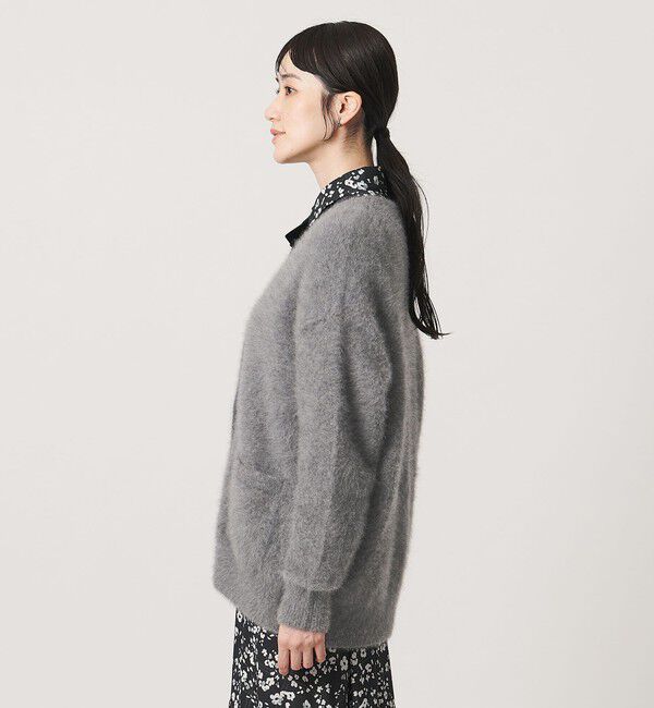 UNITED ARROWS「フォックスカシミヤ ミドル カーディガン」|カーディガン|