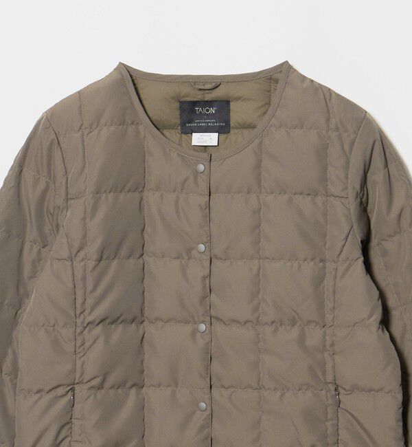UNITED ARROWS green label relaxing「【別注】＜TAION＞ ボタン ショート ダウン」|ダウン|