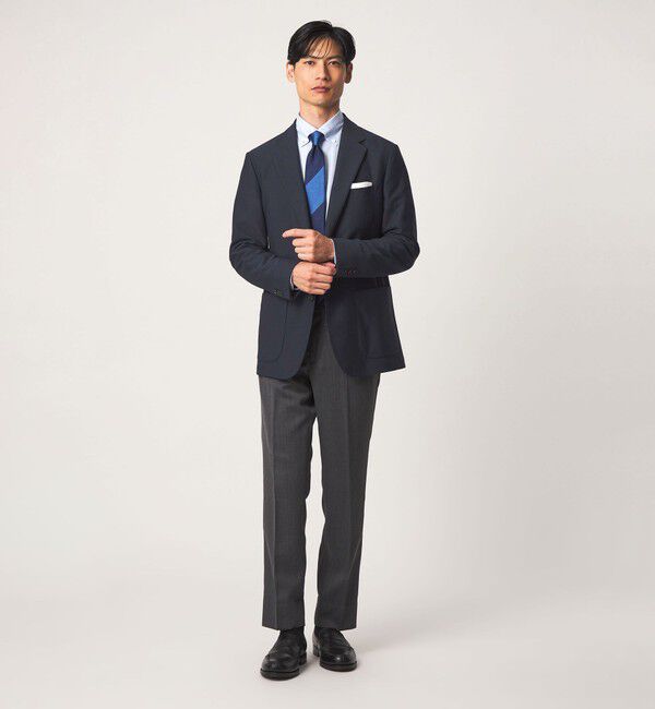 UNITED ARROWS green label relaxing「ECOPET(R) ハニカムジャージ 2B ジャケット」|テーラードジャケット|