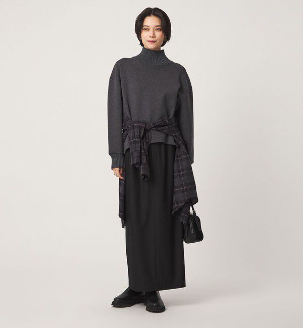 UNITED ARROWS green label relaxing「【結論シリーズ】ホッとタイトスカート マシンウォッシャブル ストレッチ 帯電防止」|タイト|
