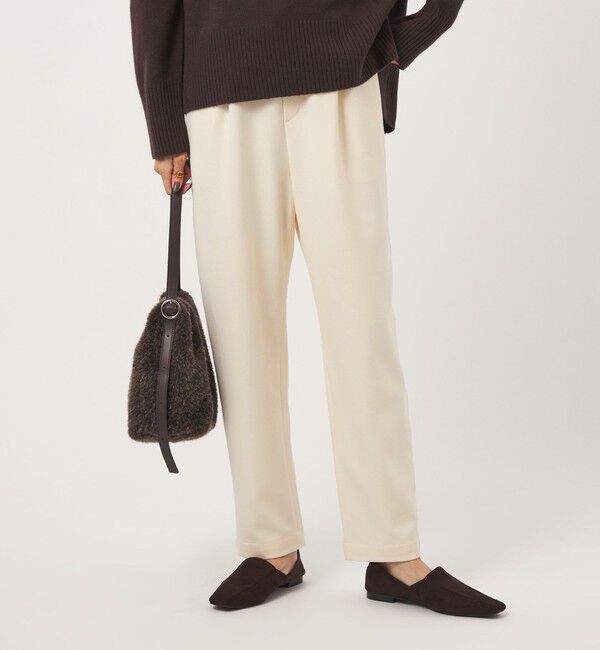 UNITED ARROWS green label relaxing「【WEB限定】［size SHORT/TALLあり］オルマイ ウラキモウ テーパード パンツ」|その他|