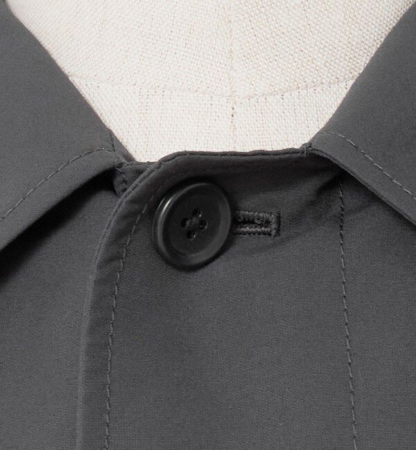 UNITED ARROWS green label relaxing「A+ ポリエステル ミノテック 2WAY バルカラー ステンカラーコート -撥水・防風・保温-」|ステンカラーコート|
