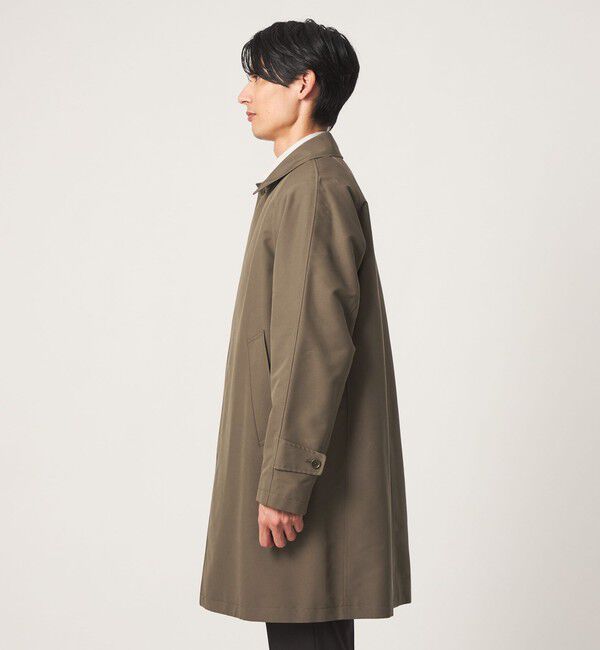 UNITED ARROWS green label relaxing「A+ ポリエステル ミノテック 2WAY バルカラー ステンカラーコート -撥水・防風・保温-」|ステンカラーコート|