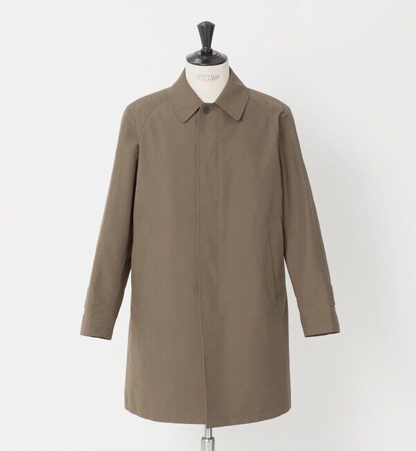 UNITED ARROWS green label relaxing「A+ ポリエステル ミノテック 2WAY バルカラー ステンカラーコート -撥水・防風・保温-」|ステンカラーコート|