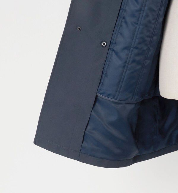 UNITED ARROWS green label relaxing「A+ ポリエステル ミノテック 2WAY バルカラー ステンカラーコート -撥水・防風・保温-」|ステンカラーコート|