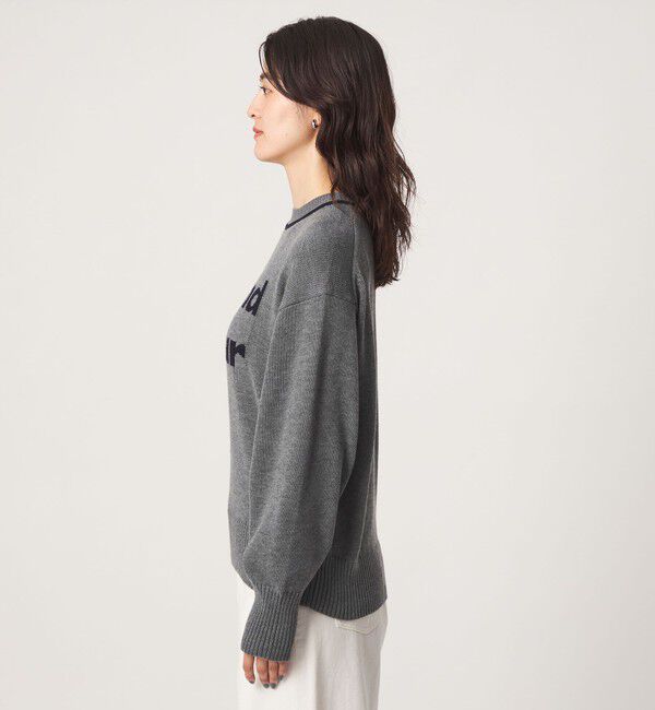 UNITED ARROWS green label relaxing「ロゴ ニット プルオーバー」|ニット・セーター|