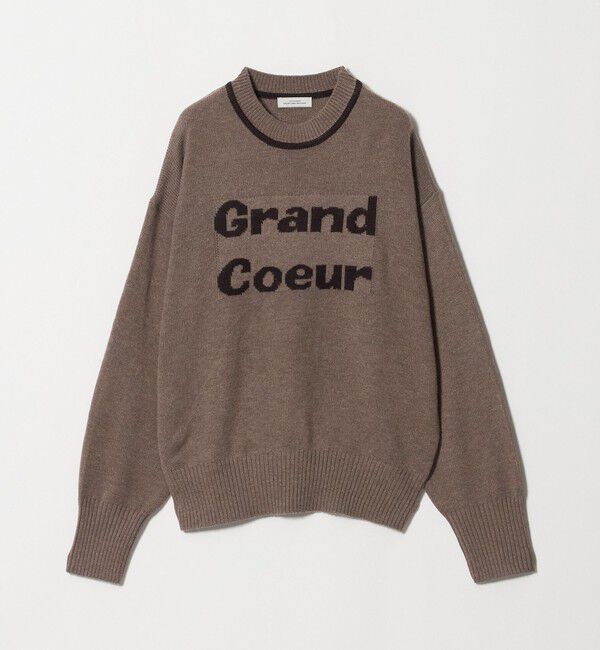 UNITED ARROWS green label relaxing「ロゴ ニット プルオーバー」|ニット・セーター|