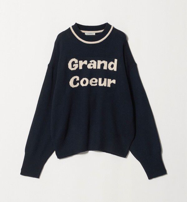 UNITED ARROWS green label relaxing「ロゴ ニット プルオーバー」|ニット・セーター|