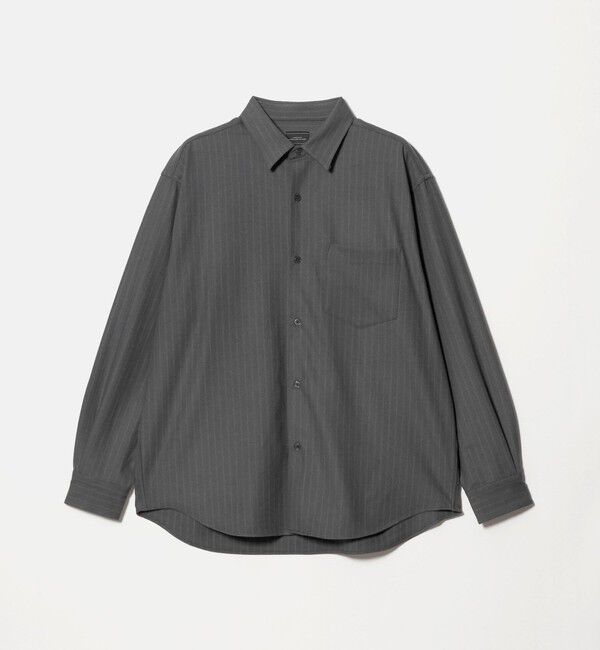 UNITED ARROWS green label relaxing「フラノ パターン ジャストルーズ 長袖 シャツ -2WAYストレッチ-」|シャツ・ブラウス|