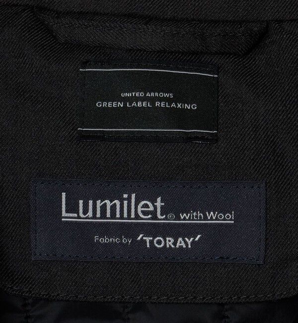UNITED ARROWS green label relaxing「ルミレットウール TAION 3WAY フード バルカラー コート -撥水・防風-」|ステンカラーコート|