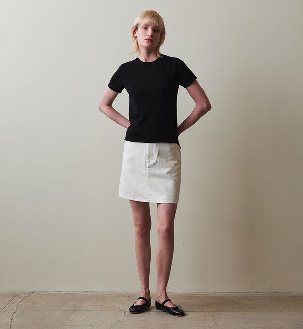 STEVEN ALAN「＜Steven Alan＞13OZ デニム ミニスカート」|スカート|