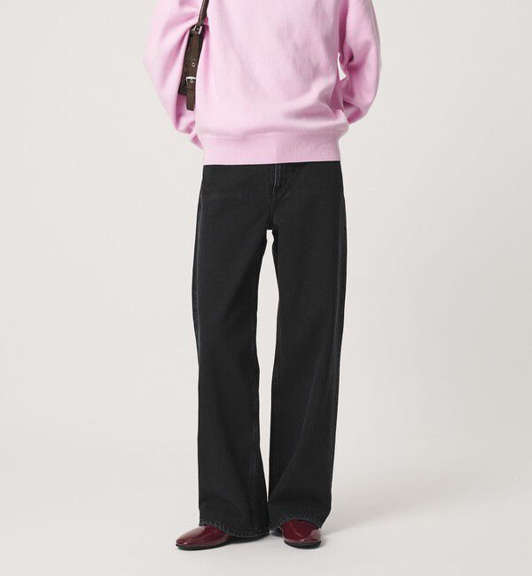 BEAUTY&YOUTH UNITED ARROWS「＜upper hights＞THE NIECE MID RISE デニムパンツ」|デニム|BLACK
