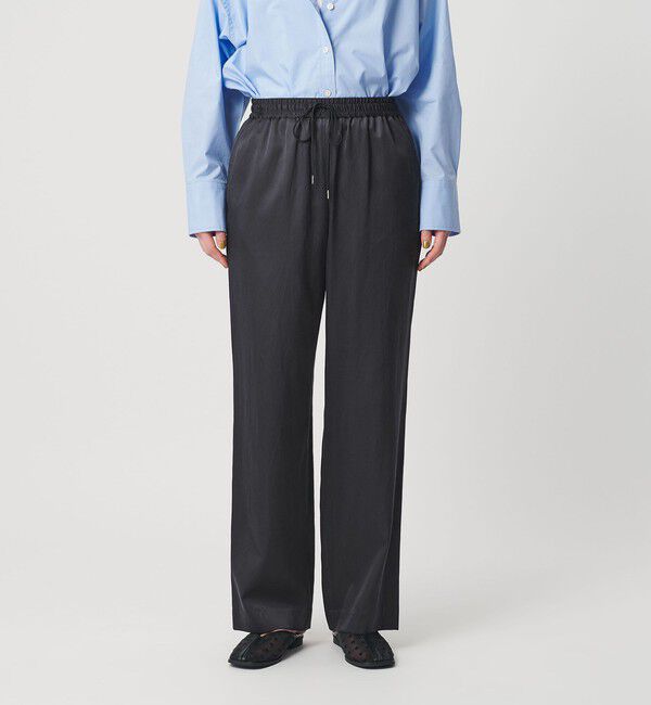 BEAUTY&YOUTH UNITED ARROWS「サテンドロースト ワイドパンツ ウォッシャブル」|その他|
