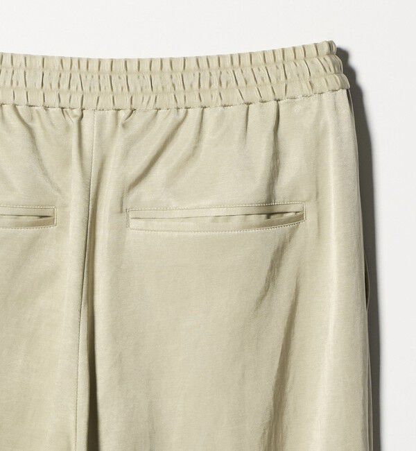 BEAUTY&YOUTH UNITED ARROWS「サテンドロースト ワイドパンツ ウォッシャブル」|その他|