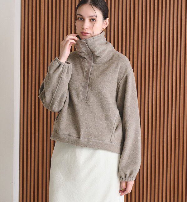 BEAUTY&YOUTH UNITED ARROWS「フリース スナップ プルオーバー」|Tシャツ・カットソー|