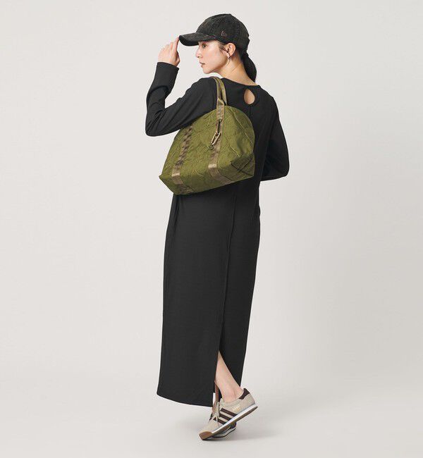 BEAUTY&YOUTH UNITED ARROWS「【WEB限定】リブ ロングスリーブ カットソーワンピース」|ワンピース|