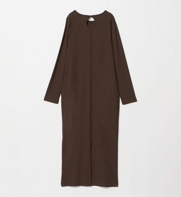 BEAUTY&YOUTH UNITED ARROWS「【WEB限定】リブ ロングスリーブ カットソーワンピース」|ワンピース|