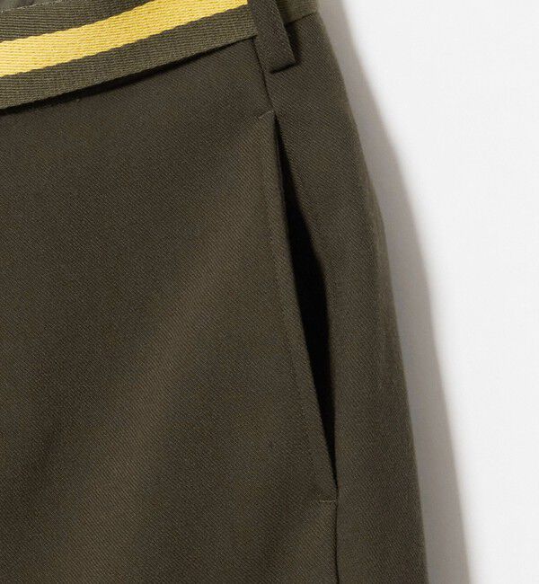 BEAUTY&YOUTH UNITED ARROWS「【別注】＜BURK＞ベルトパンツ オリーブ」|チノ|