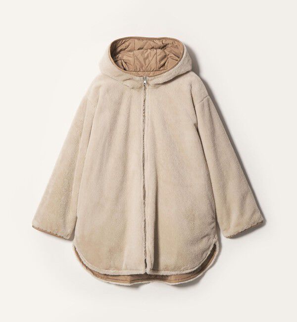 BEAUTY&YOUTH UNITED ARROWS「【WEB限定】フェイクファー＆キルティング リバーシブルコート」|その他|