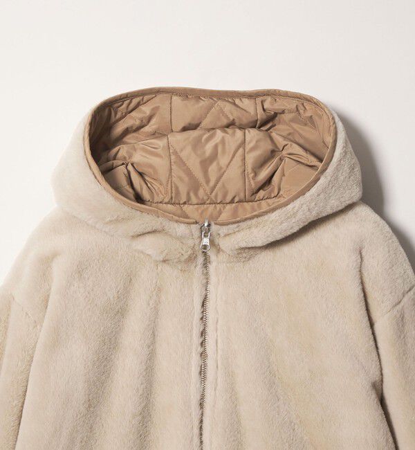 BEAUTY&YOUTH UNITED ARROWS「【WEB限定】フェイクファー＆キルティング リバーシブルコート」|その他|