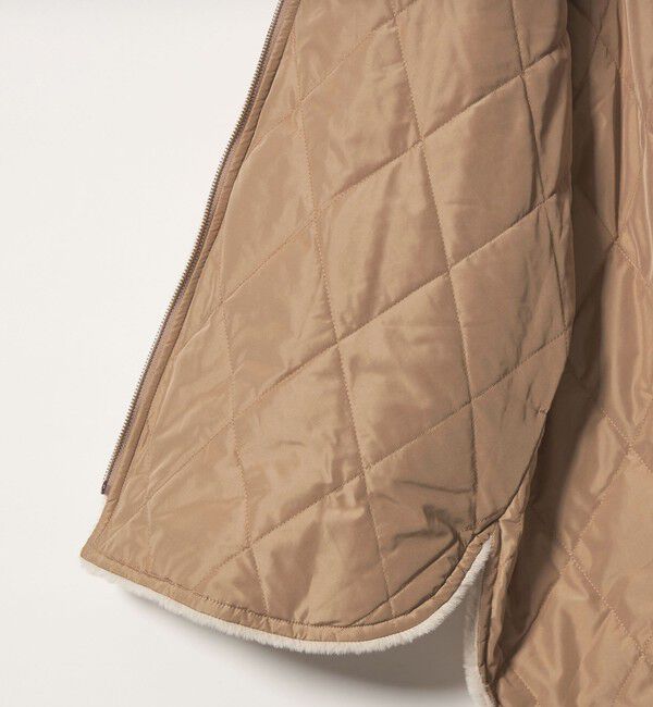 BEAUTY&YOUTH UNITED ARROWS「【WEB限定】フェイクファー＆キルティング リバーシブルコート」|その他|