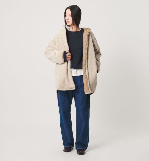 BEAUTY&YOUTH UNITED ARROWS「【WEB限定】フェイクファー＆キルティング リバーシブルコート」|その他|