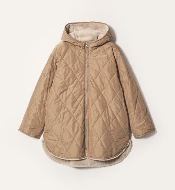 BEAUTY&YOUTH UNITED ARROWS「【WEB限定】フェイクファー＆キルティング リバーシブルコート」|その他|