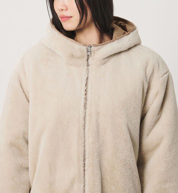 BEAUTY&YOUTH UNITED ARROWS「【WEB限定】フェイクファー＆キルティング リバーシブルコート」|その他|