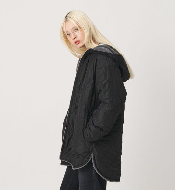 BEAUTY&YOUTH UNITED ARROWS「【WEB限定】フェイクファー＆キルティング リバーシブルコート」|その他|