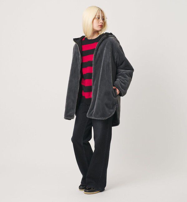 BEAUTY&YOUTH UNITED ARROWS「【WEB限定】フェイクファー＆キルティング リバーシブルコート」|その他|