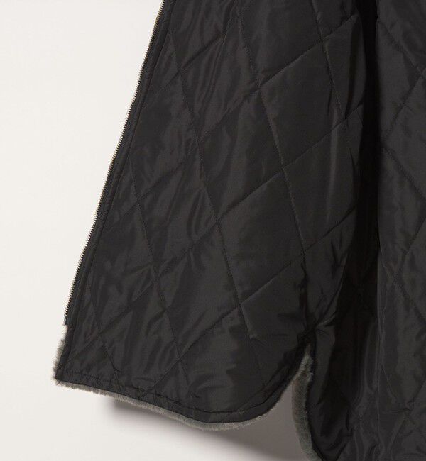 BEAUTY&YOUTH UNITED ARROWS「【WEB限定】フェイクファー＆キルティング リバーシブルコート」|その他|