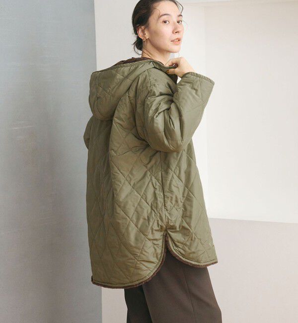 BEAUTY&YOUTH UNITED ARROWS「【WEB限定】フェイクファー＆キルティング リバーシブルコート」|その他|