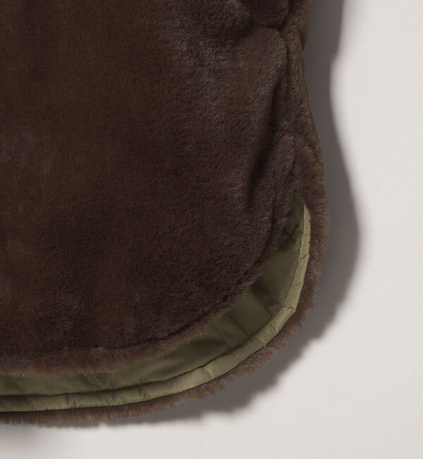 BEAUTY&YOUTH UNITED ARROWS「【WEB限定】フェイクファー＆キルティング リバーシブルコート」|その他|